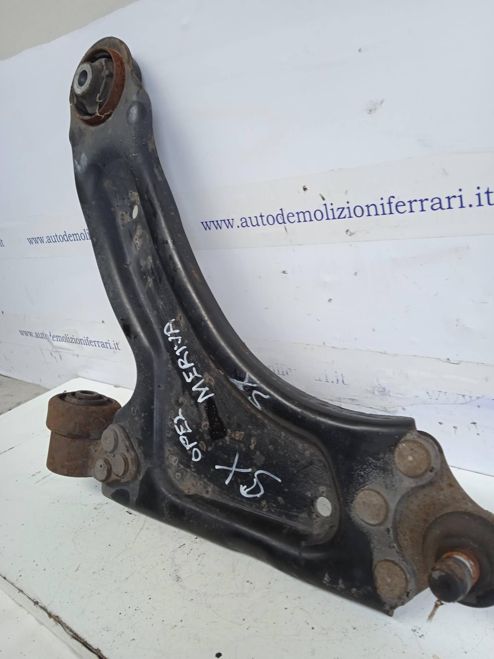 Braccio oscillante sosp. ant. sx.